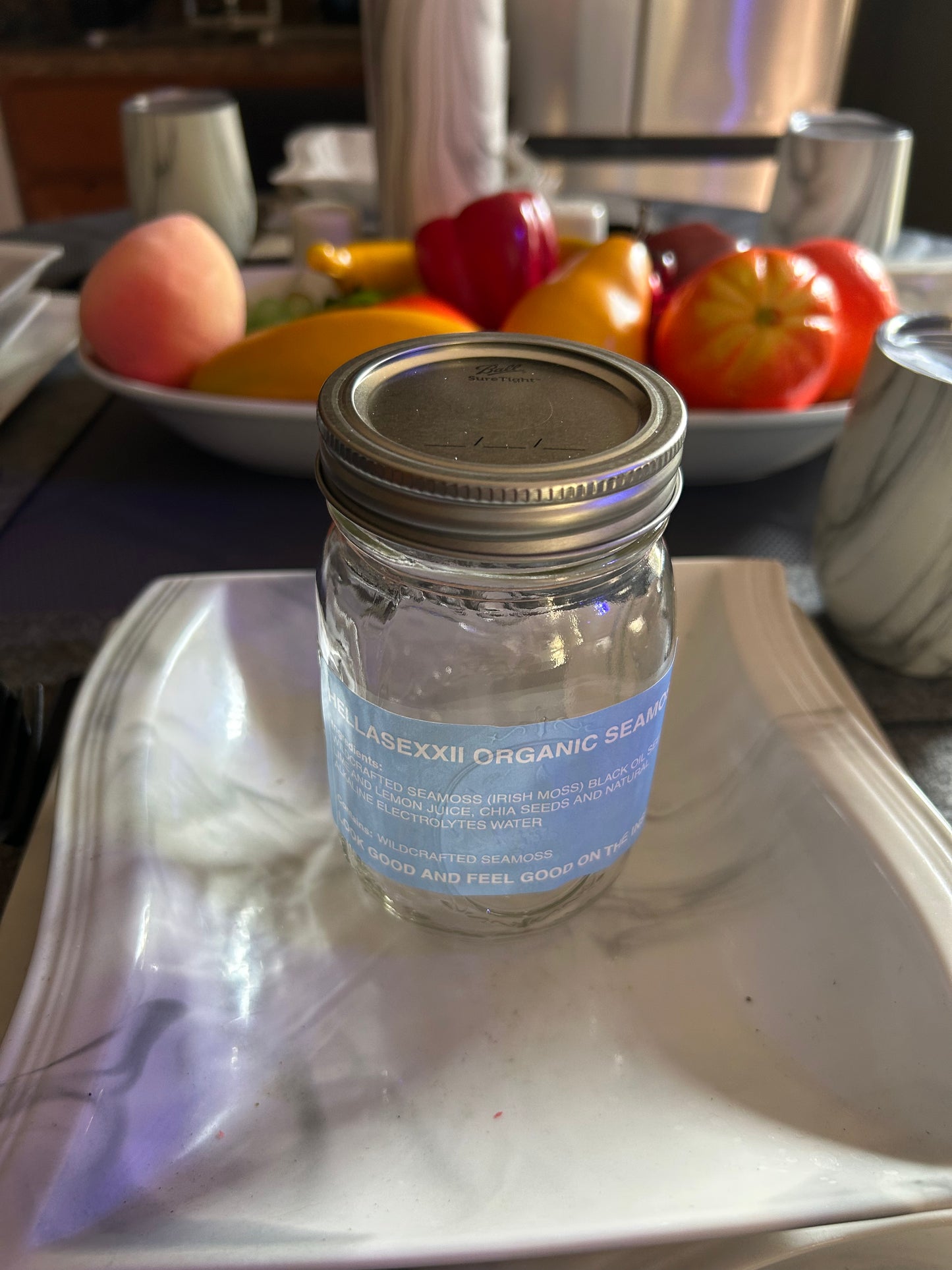 HELLA’S ORGANIC SEA MOSS MANGO