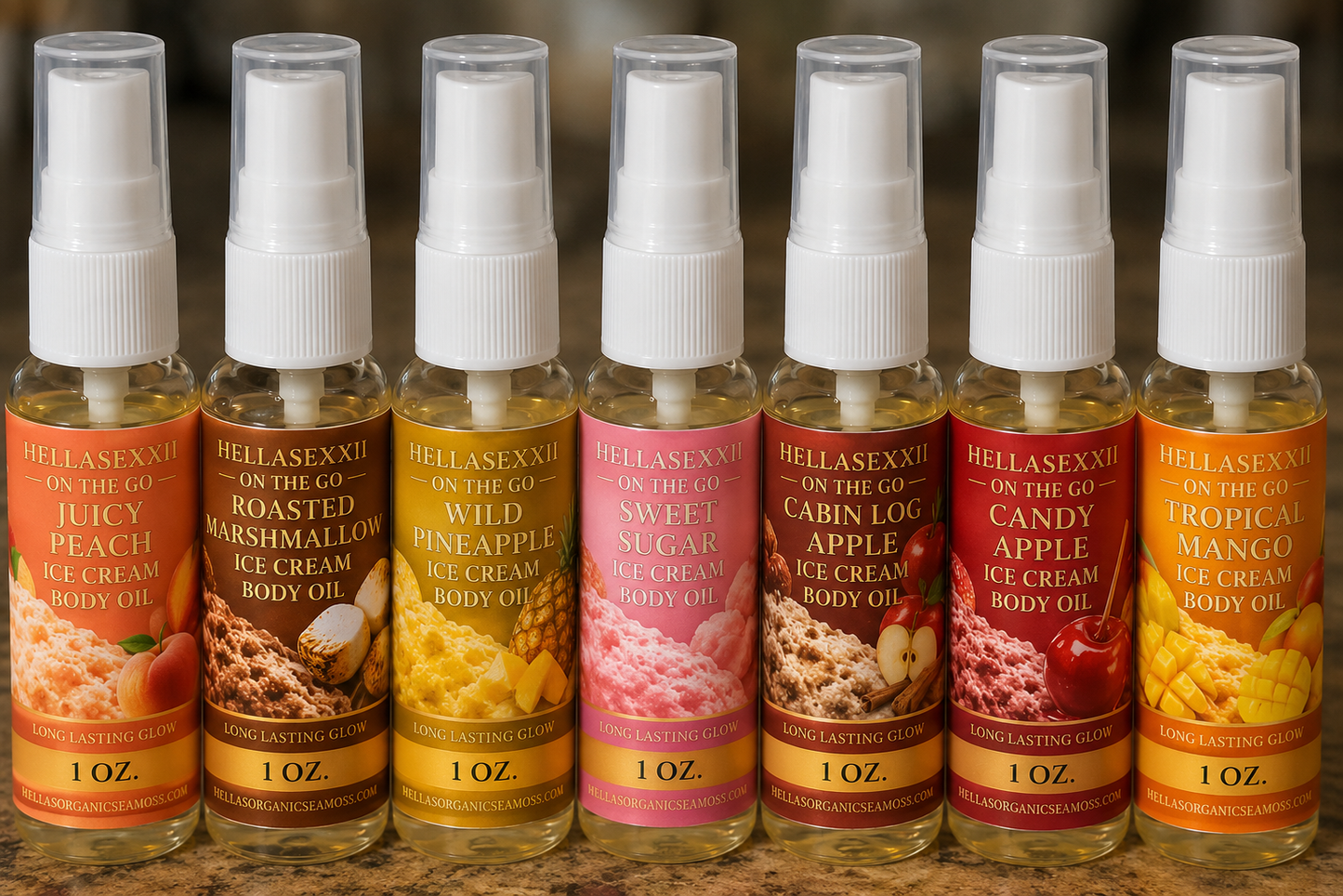 ON THE GO BOTTLE OF MY AMAZING BODY OILS 🔥