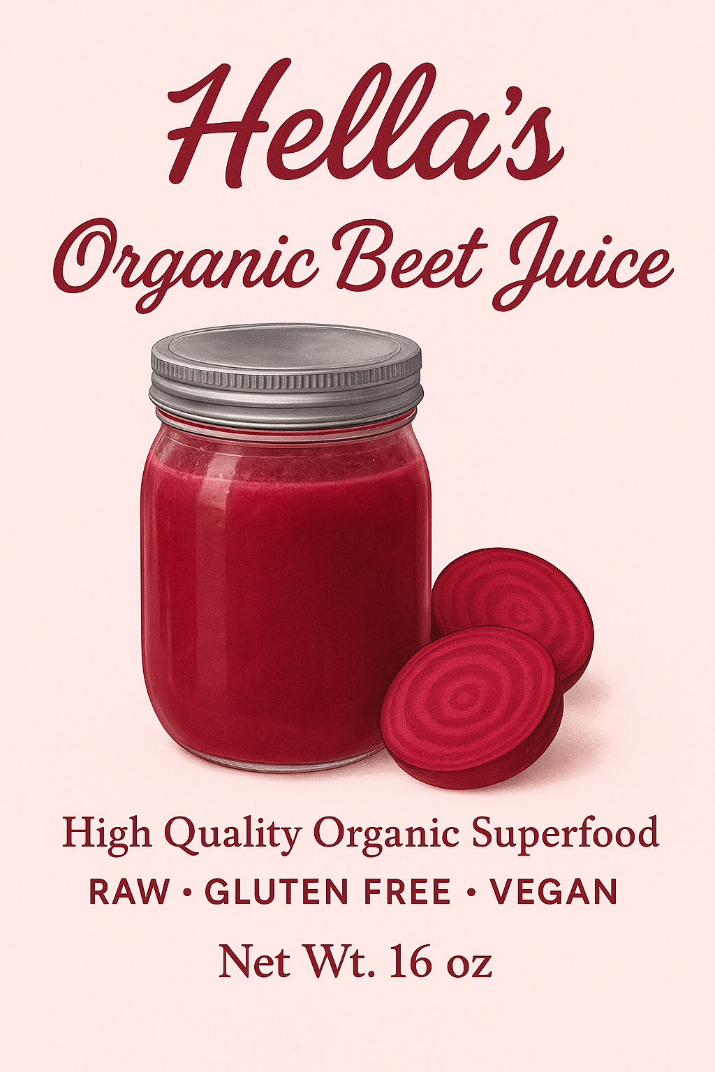 HELLA’S ORGANIC GINGER & TURMERIC ROOT SEAMOSS