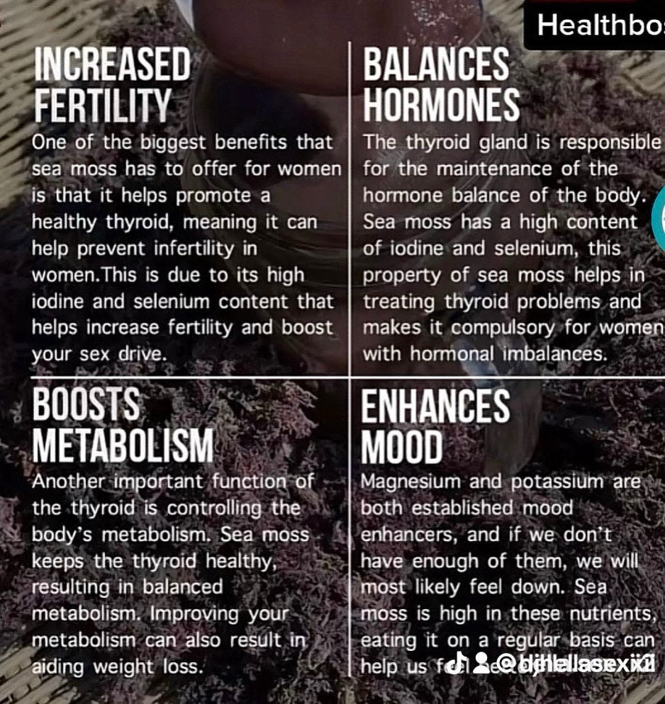 HELLA’S 100 % ORGANIC SEAMOSS PEACH AND STRAWBERRY