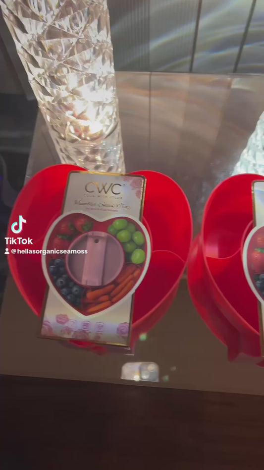 VALENTINE CHARCUTERIE HEART SHAPE SET
