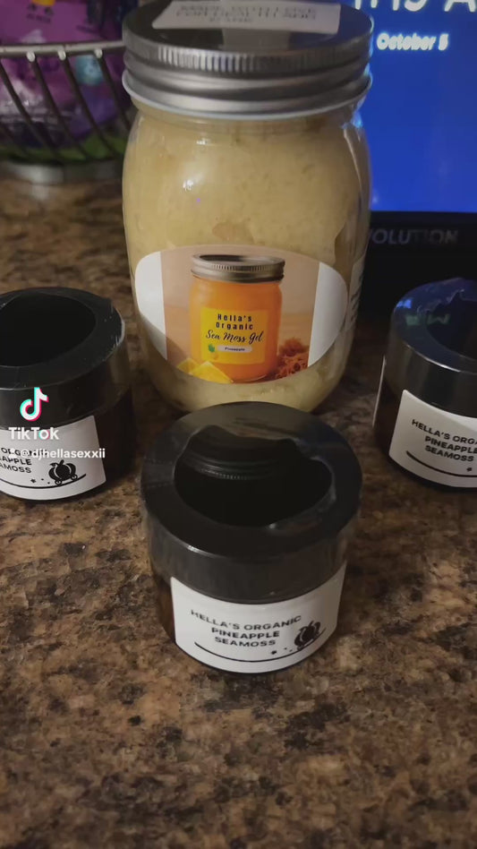 HELLA’S ORGANIC SEA MOSS MANGO