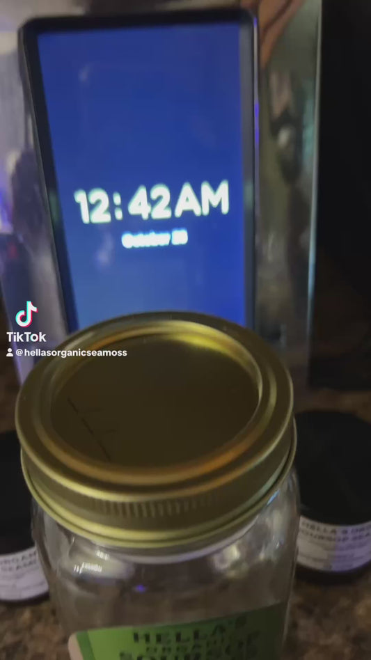 TRY MY NEW SOURSOP,WATERMELON AND GINGER & TUMERICSEAMOSS BECAUSE IT’S ABOUT THAT TIME Y’ALL (THE COUGH AND COLD SEASON) I MAKE THIS ALL THE TIME FOR MY GRANDBABIES AND KIDS WHEN THEY ARE ABOUT TO GET A COLD OR ALREADY HAVE A COLD AND IT TAKES IT AWAY WIT